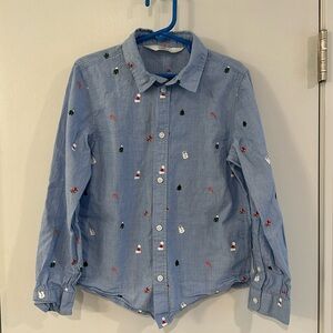 Boys H&M Holiday Shirt 
100% Cotton
Worn 2x
Like New condition